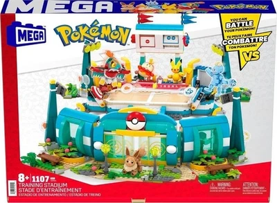 MEGA Pokémon Training Stadium Building Set HWR82 1101 Pieces, 5 Action Figures - Image 1 of 4