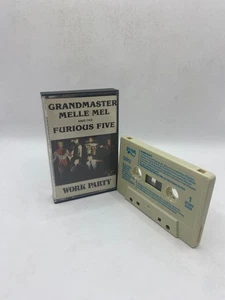 Grandmaster Melle Mel And The Furious Five Work Party Rare Cassette - Picture 1 of 10