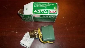 *asco red hat solenoid steam 150 120V 1/4" military - Picture 1 of 9