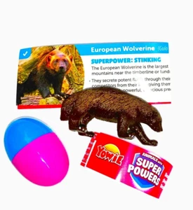 Estatuilla de animal YOWIE europea de animal Wolverine con superpoderes serie 2 - Imagen 1 de 2