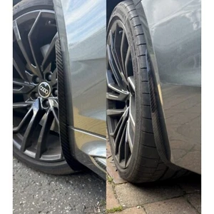 AP Design Front & Rear Carbon Fibre Arch Guards/Mudflaps for Audi RS4 B9/B9.5 - Picture 1 of 13