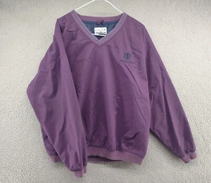 Vintage Northern Iowa Embroidered Pullover Jacket Windbreaker Men's Size Large - Picture 1 of 11