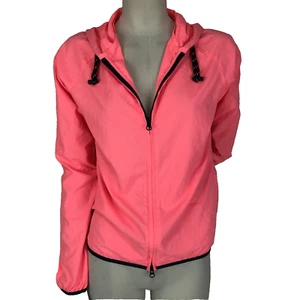 The Upside Jacket Pink Size XXS 8 10 Zip Front Hood Lightweight Activewear - Picture 1 of 13