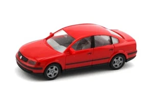 Herpa 022200 VW Passat berlina rossa 1:87 IMBALLO ORIGINALE - Foto 1 di 2