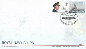 (137274) Royal Navy Ships GB RM FDC Remembering D-Day Heroes Challenge BFPS 2019 - Picture 1 of 1