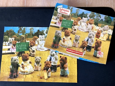 Vintage Sylvanian Families Jigsaw Puzzle Waddingtons - 60 Large Pieces - Image 1 of 3