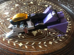 Vintage Transformer Toy Rocket Ship 1980's? Purple Black Silver - Picture 1 of 4