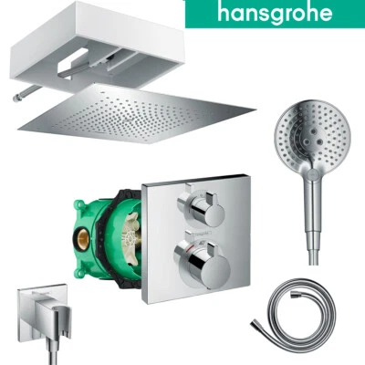 Hansgrohe Duscharmatur Unterputz Ecostat Raindance E 400 Duschsystem Regendusche - Bild 1 von 4