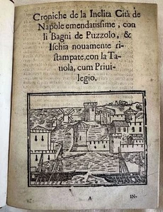 SAMMLUNG VERSCHIEDENER BÜCHER OVERO BROSCHÜREN NEAPEL CARLO PORSILE 1680 POZZUOLI ISCHIA - Bild 1 von 8