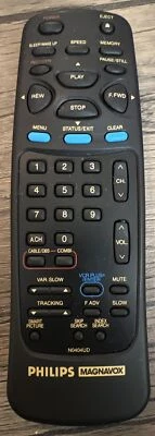 PHILIPS MAGNAVOX N0404UD TV VCR COMBO REMOTE CONTROL CCZ134 CCZ194 CCZ254AT SUB - Image 1 of 2