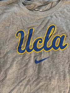 UCLA Bruins The Nike Tee gray 2XL Near mint+   Los Angeles Studio wardrobe sale - Picture 1 of 3