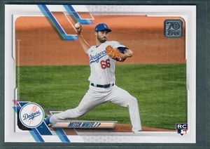 Topps Series 1 2021 novato blanco radiocontrol #270 Dodgers QTY - Imagen 1 de 2
