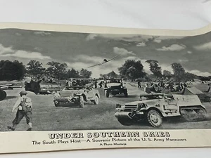 W.W. II. U.S. “UNDER SOUTHERN SKIES” PHOTO MONTAGE, 42” BY 9 ½ “, RARE-Americana - Picture 1 of 19