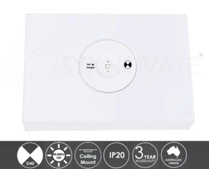 LITHIUM D40 3W LED Surface Mounted Emergency Light Downlight Spitfire Ceiling - Picture 1 of 6