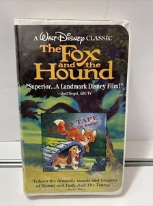 The Fox And The Hound (1981) Demo VHS tape Walt Disney Black Diamond - Picture 1 of 10