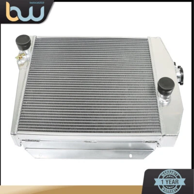 Radiador de aluminio para International Harvester Scout 1961-1971 2,5 3,2 L MT 4 filas Foto 1 de 4