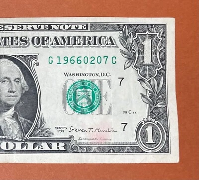 1966 February 7 (G 19660207 C) $1 One Dollar Bill Birthday Note - Image 1 of 3