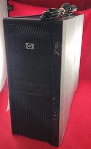 HP Z800 Intel Xeon X5570 2.93Ghz 48GB RAM 180GB SSD K4000 Win10P Workstation - Picture 1 of 5