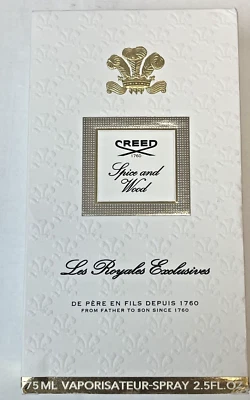 CREED Spice And Wood  2.5 Oz Eau De Parfum Spray Unisex box not perfect - Image 1 of 4