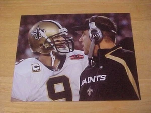 Drew Brees Sean Payton New Orleans Saints 8X10 Photo FREE SHIPPING 3/more - Picture 1 of 1