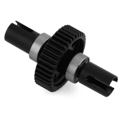 Hot Racing 钢线轴差速器组件黑色适用于 Losi Mini-T 2.0 MTT125MG — 第 1/2 张图片