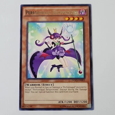 Performapal Helpprincess - DOCS-EN003 - NM/VLP - Rare - Unlimited - Yugioh - Image 1 of 2