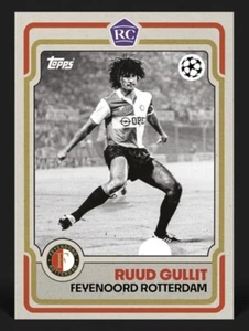 2024 Topps Lost Rookie ⭐ Ruud Gullit ⭐ Feyenoord ☄️ Nr. 7 - Bild 1 von 2