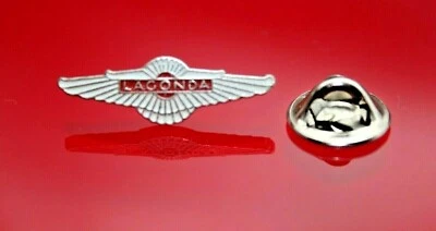 LAGONDA Pin Original Aston Martin silbern VIP Anstecknadel lapel button - Bild 1 von 4