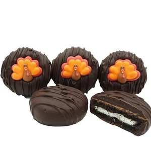 Philadelphia Candies Thanksgiving Tom Turkey Dark Chocolate OREO Cookies Gift - Picture 1 of 7