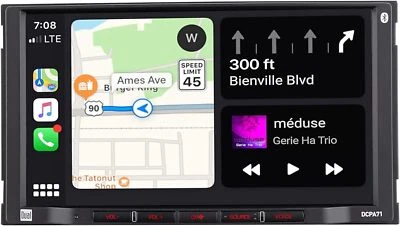 Dual Electronics DCPA71 7" Car Stereo Receiver | Apple CarPlay | Android Auto - Image 1 of 4