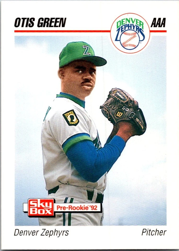 Otis Green 1992 SkyBox AAA #63 Denver Zephyrs - Image 1 of 2