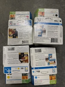 new hp 88 ink - 4x C,M,Y,Bl Expired - 16 Total - Picture 1 of 1