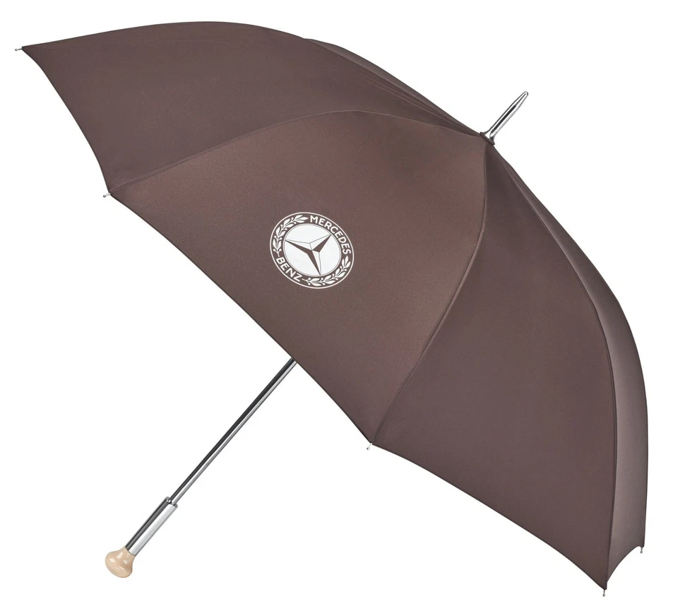 MERCEDES BENZ Original 300 SL Pocket Umbrella Braun Package