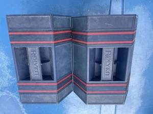 2 Vintage ROLYKIT Blue Organizer Roll-Up Case Tackle Tool Box Craft Storage 42" - Picture 1 of 22