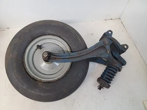 Vintage Sears Allstate Single Wheel Trailer Hub Spindle Wheel Tire Assembly - Foto 1 di 11
