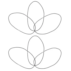 6 Pcs office supplies notebook Spare Ropes elastic bands Rubber Bands - Picture 1 of 10