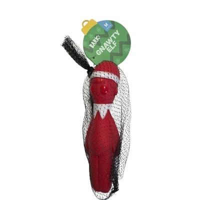 Bark Box Gnawty Elf Super Chewer Dog Toy Size M 20–50 lb 6" Christmas NWT - Image 1 of 4