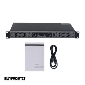 700Wx2 2Channel Digital Power Amplifier 1U Pure Rear-stage for Stage Performance - Picture 1 of 7