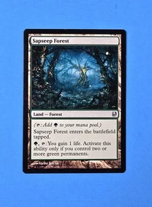 1x Sapseep Forest Duel Decks Ajani vs Nicol Bolas 2011 Mtg Magic Card Land 36 - Picture 1 of 2