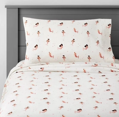 Juego de sábanas para niños Twin Mermaid Cotton - Pillowfort Foto 1 de 4