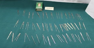 VINTAGE 96 SINGER SEW MACHINE NEEDLES IN ORIGINAL BOX (NOT USED) - Picture 1 of 11