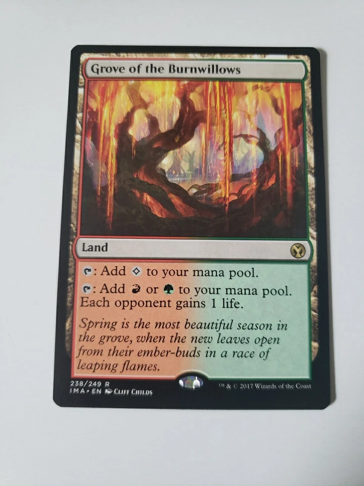 1x Grove of the Burnwillows - Iconic Masters - NM x1 - Image 1 of 1