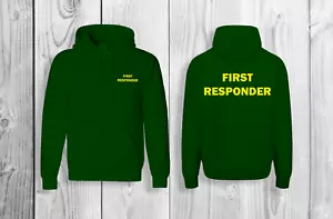 Medical First Responder HOODIE WORKWEAR First Aid Ambulance paramedic - Picture 1 of 16
