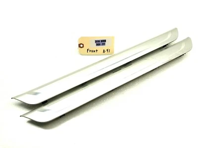 BMW 740I 2016-2019 placa de desgaste del umbral de la puerta delantera izquierda derecha OEM. Foto 1 de 4