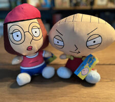 Stewie & Meg Griffin Plush Family Guy 20th Century Fox Toy Factory 10” Dolls New