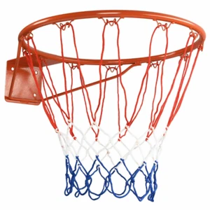 Rete a Cerchio Anello Basket 18" da Parete Esterno Canestro da Appendere Professionale - Foto 1 di 1