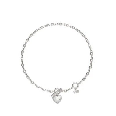 Collar Guess T-Bar JUBN04494JWRHT con Cristal Conjunto Corazón - PVP £80.00 Foto 1 de 3
