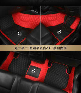 For Mitsubishi ASX Eclipse Cross Lancer Outlander Pajero Custom Car Floor Mats