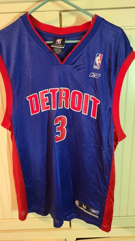 BEN WALLACE #3 NBA JERSEY MED Cover