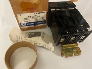 Square D FA32040 40A 240V 3 Pole I-Line Circuit Breaker NEW IN BOX - Picture 1 of 2